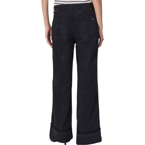 NWT Rag & Bone Marina High Waist Wide Leg Jeans - Picture 2 of 7